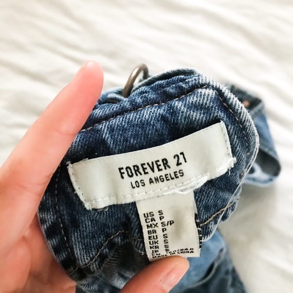 S Forever 21 Denim Dress 🌿 Great Condition - Picture 6 of 6